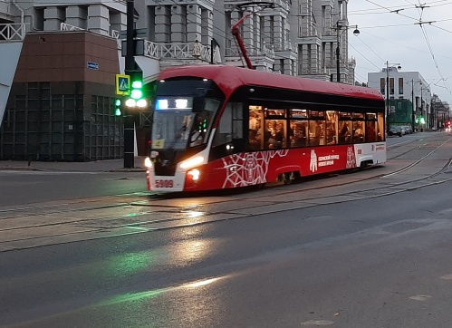 «Пермгорэлектротранс» в честь юбилея запускает тематический трамвай в городе