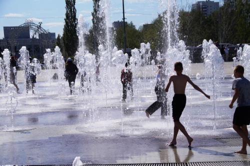 Купание детей в фонтанах в Перми может привести к штрафу
