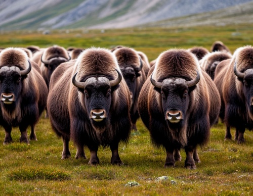 Овцебыки с Ямала отправляются в Пермский зоопарк
