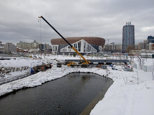 Мост из Пермского края соединит берега Исети в центре Екатеринбурга