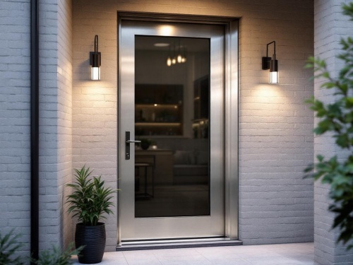 Когда входная дверь со стеклом добавляет света, а не проблем